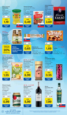 Tesco supermarkety od 29.10. do 4.11.2025