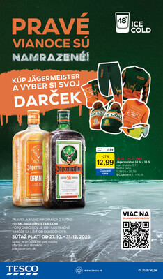 Tesco supermarkety od 29.10. do 4.11.2025