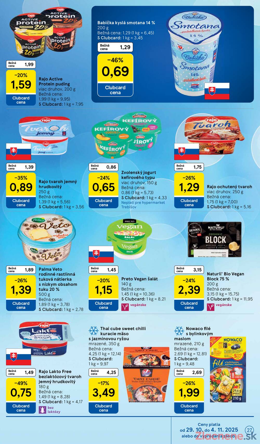 Leták Tesco
		  platný do 4.11.2025 - strana 27