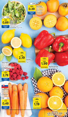 Tesco malé hypermarkety od 29.10. do 4.11.2025