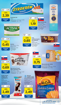 Tesco malé hypermarkety od 29.10. do 4.11.2025