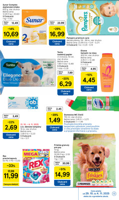 Tesco malé hypermarkety od 29.10. do 4.11.2025