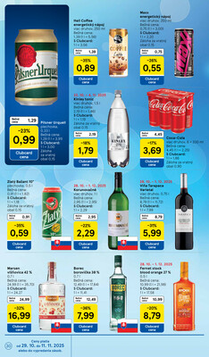Tesco malé hypermarkety od 29.10. do 4.11.2025