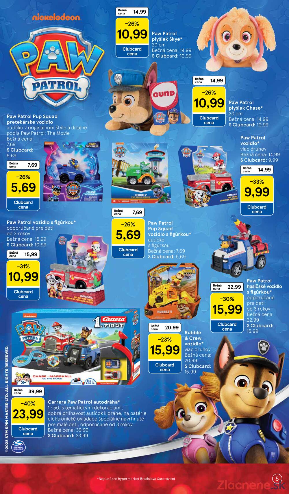 Leták Tesco - Tesco SPECIÁL velké hypermarkety  od 27.10. do 17.11.2025 - strana 5 Leták Tesco - Tesco SPECIÁL velké hypermarkety  od 27.10. do 17.11.2025 - strana 5