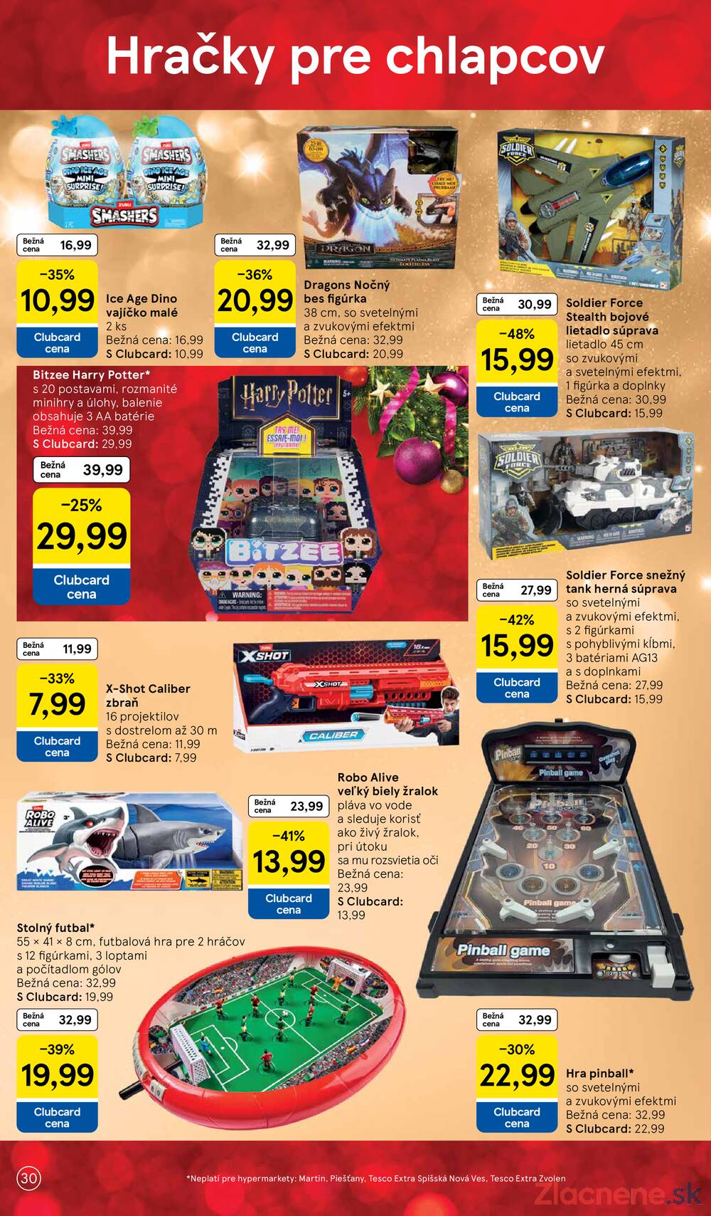 Leták Tesco - Tesco SPECIÁL velké hypermarkety  od 27.10. do 17.11.2025 - strana 30 Leták Tesco - Tesco SPECIÁL velké hypermarkety  od 27.10. do 17.11.2025 - strana 30