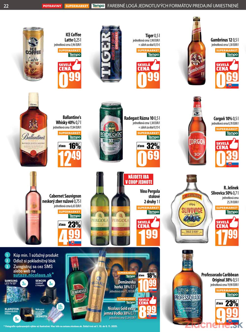 Leták COOP Jednota Slovensko
		  platný do 29.10.2025 - strana 22