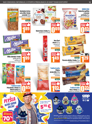 Leták COOP Jednota Slovensko
		  platný do 29.10.2025 - strana 19