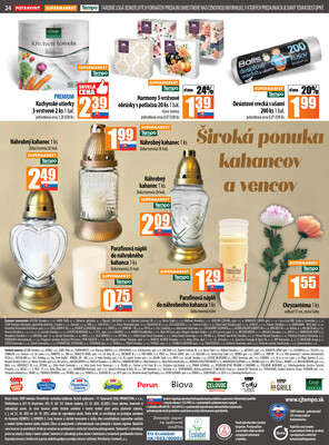 Leták COOP Jednota Slovensko
		  platný do 29.10.2025 - strana 24