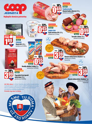 Leták COOP Jednota Slovensko
		  platný do 29.10.2025 - strana 28