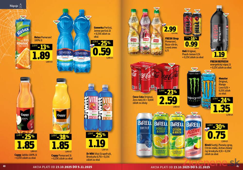 Leták Fresh
		  platný do 5.11.2025 - strana 21