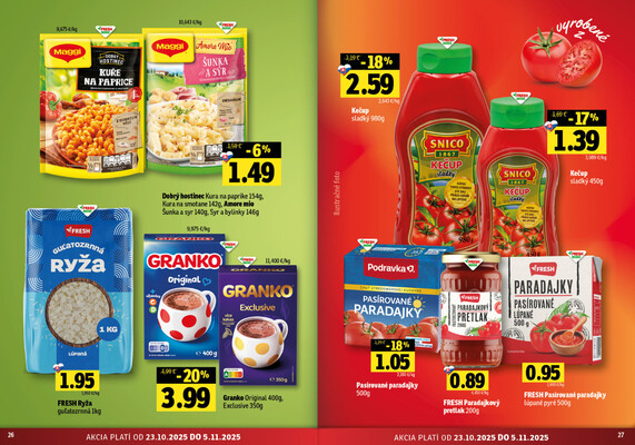 Leták Fresh
		  platný do 5.11.2025 - strana 14