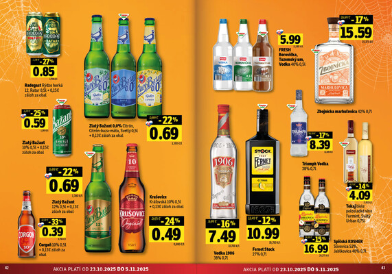 Leták Fresh
		  platný do 5.11.2025 - strana 22