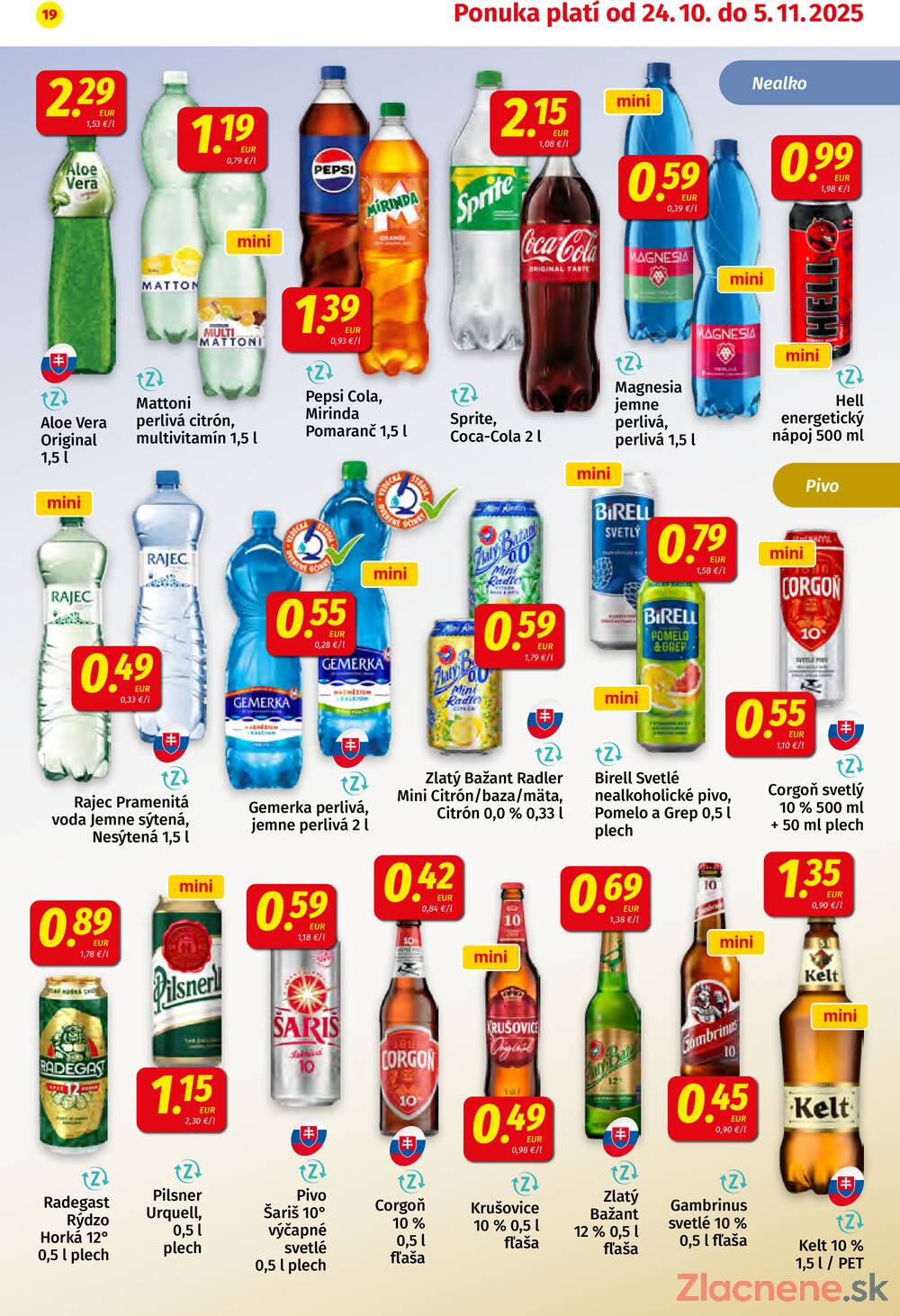 Leták KORUNA - Koruna do 5.11. - strana 19