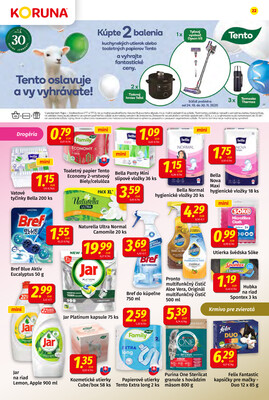Leták KORUNA
		  platný do 5.11.2025 - strana 22