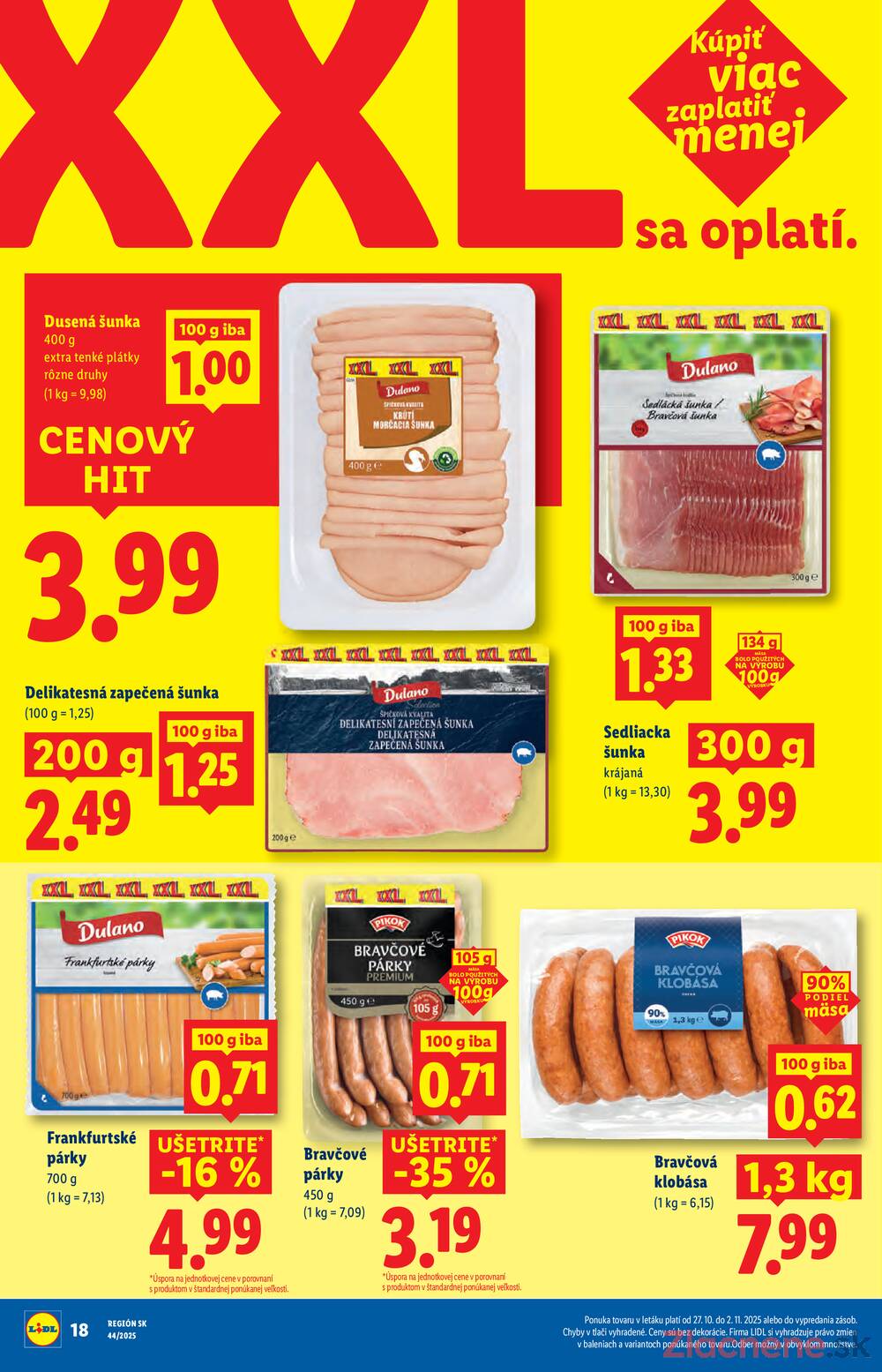 Leták Lidl
		  platný do 2.11.2025 - strana 22