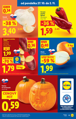 Leták Lidl
		  platný do 2.11.2025 - strana 13