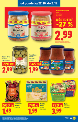 Leták Lidl
		  platný do 2.11.2025 - strana 27