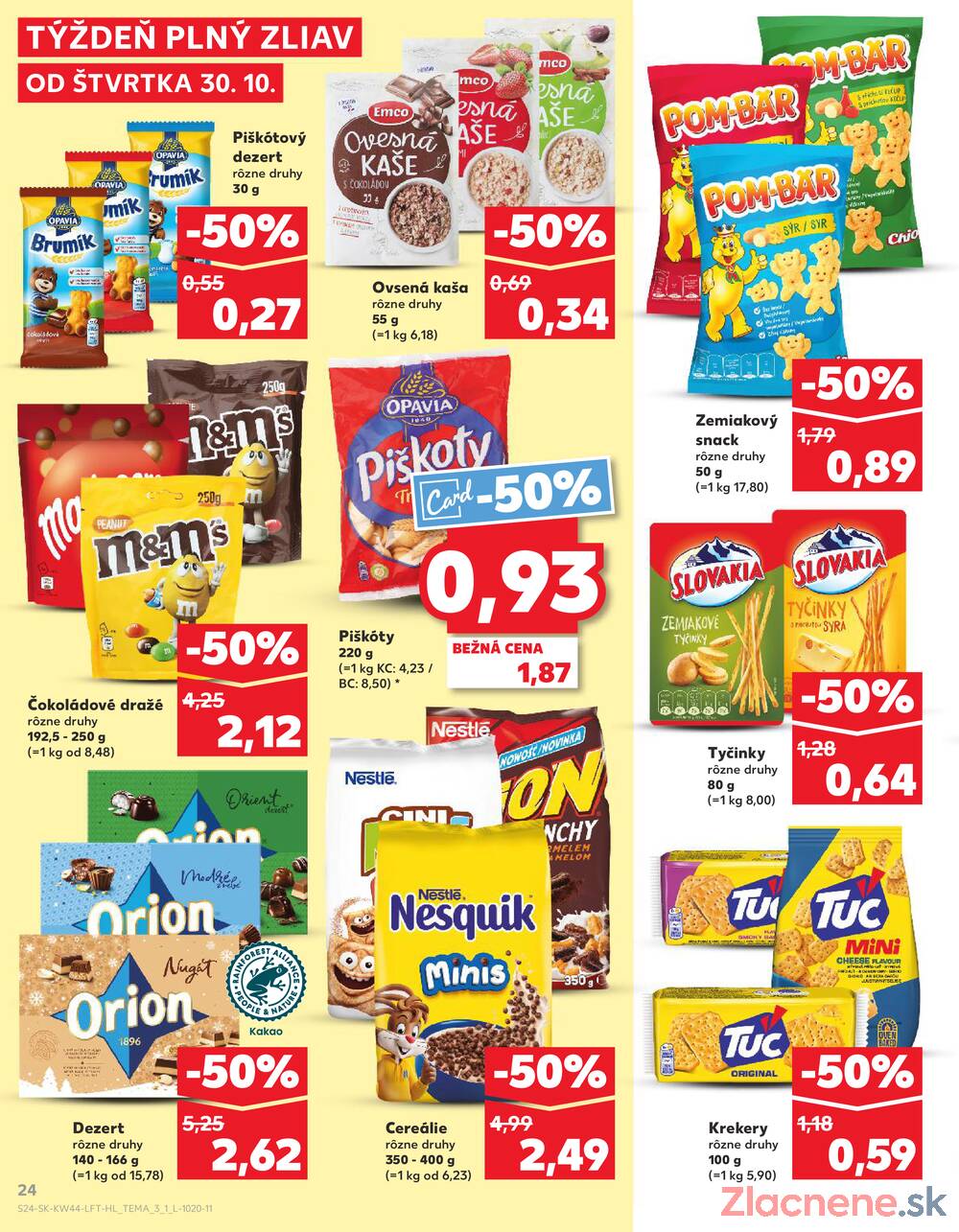 Leták Kaufland - Kaufland 30.10. - 5.11. - Kaufland Brezno - strana 24 Leták Kaufland - Kaufland 30.10. - 5.11. - Kaufland Brezno - strana 24