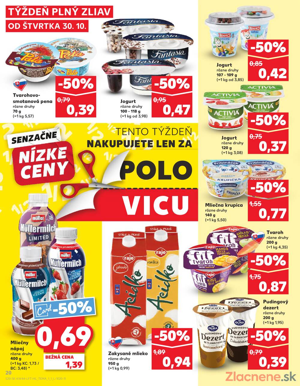 Leták Kaufland - Kaufland 30.10. - 5.11. - Kaufland Bytča - strana 20 Leták Kaufland - Kaufland 30.10. - 5.11. - Kaufland Bytča - strana 20