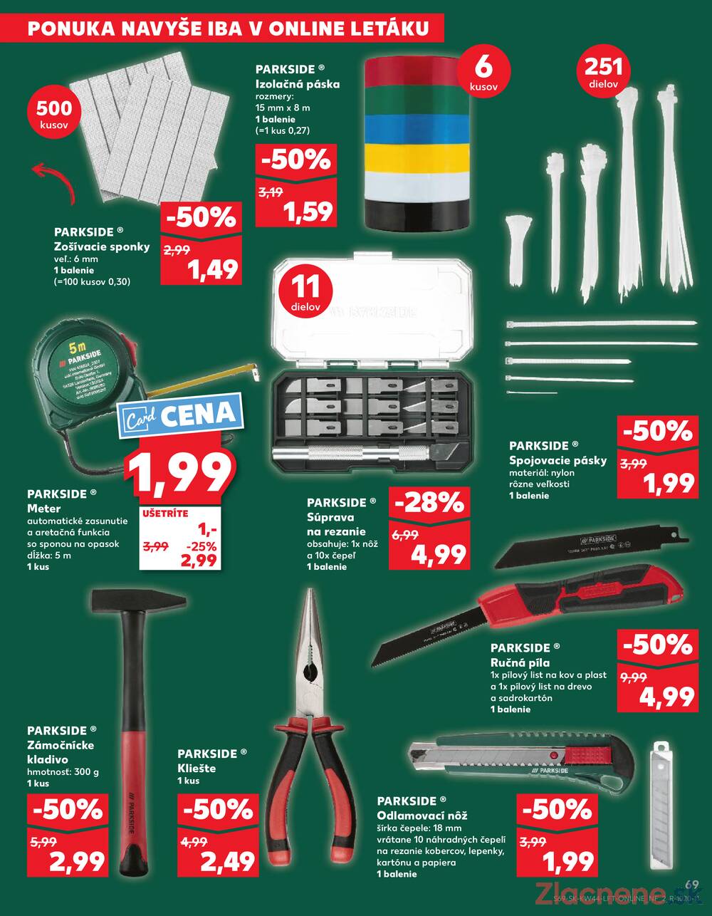 Leták Kaufland - Kaufland 30.10. - 5.11. - Kaufland Michalovce - strana 69 Leták Kaufland - Kaufland 30.10. - 5.11. - Kaufland Michalovce - strana 69