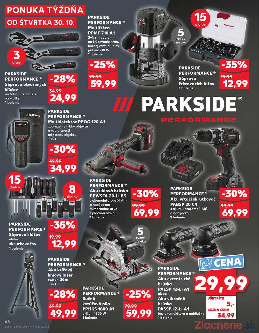 Leták Kaufland - Kaufland 30.10. - 5.11. - Kaufland Humenné - strana 66