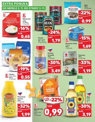Kaufland 30.10. - 5.11. - Kaufland Humenné