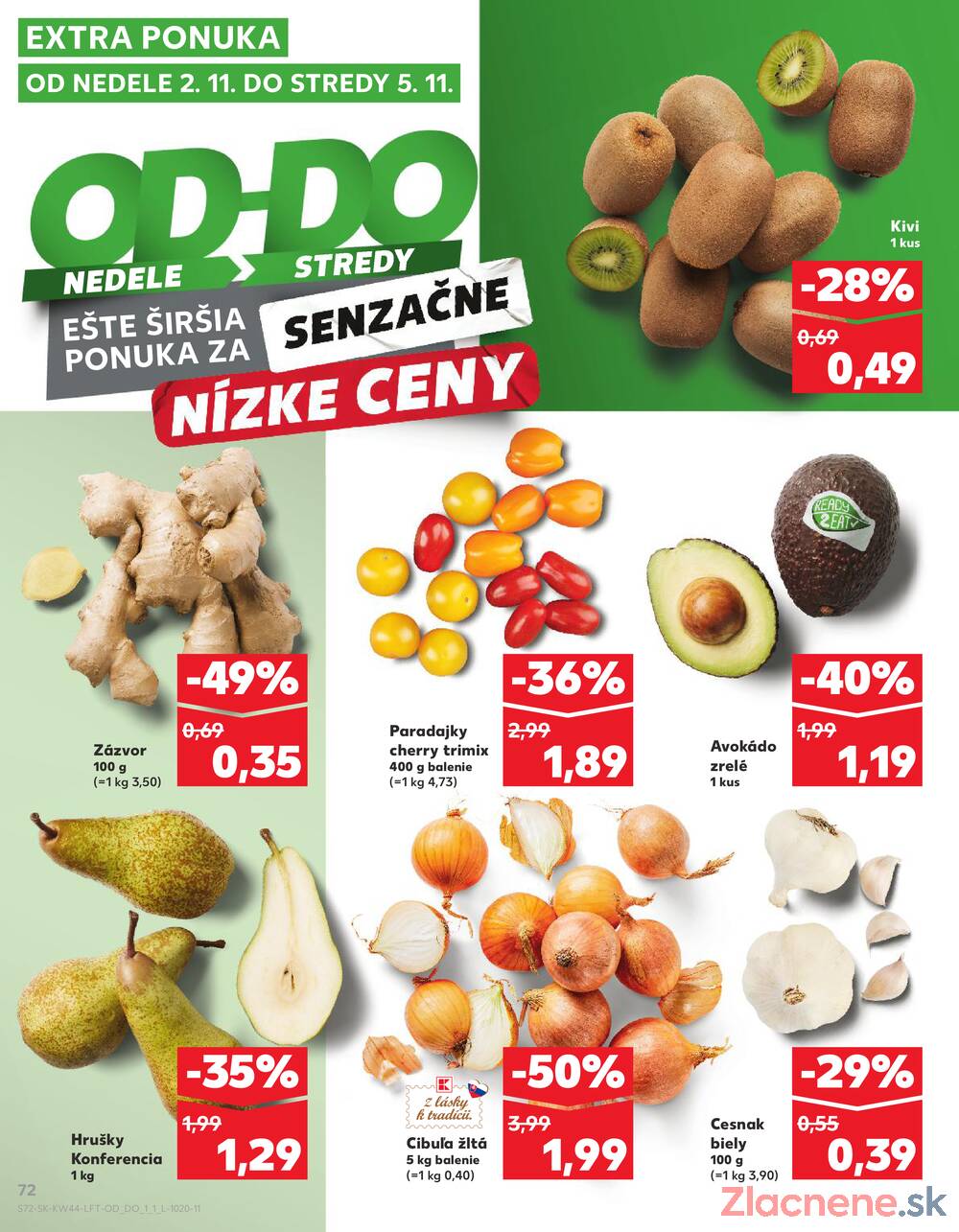Leták Kaufland - Kaufland 30.10. - 5.11. - Kaufland Bardejov - strana 72 Leták Kaufland - Kaufland 30.10. - 5.11. - Kaufland Bardejov - strana 72