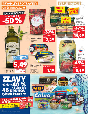 Kaufland 30.10. - 5.11. - Kaufland Púchov
