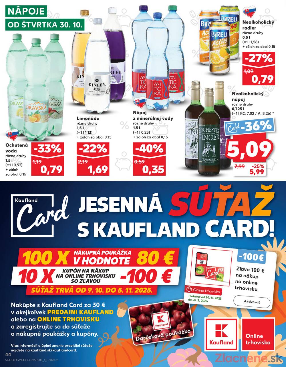 Leták Kaufland - Kaufland 30.10. - 5.11. - Kaufland Kežmarok - strana 44 Leták Kaufland - Kaufland 30.10. - 5.11. - Kaufland Kežmarok - strana 44