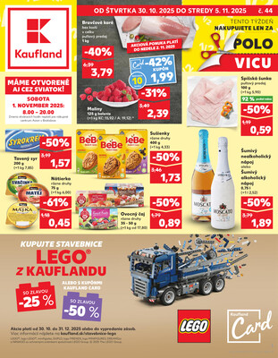 Leták Kaufland 30.10. - 5.11. - Kaufland Kežmarok