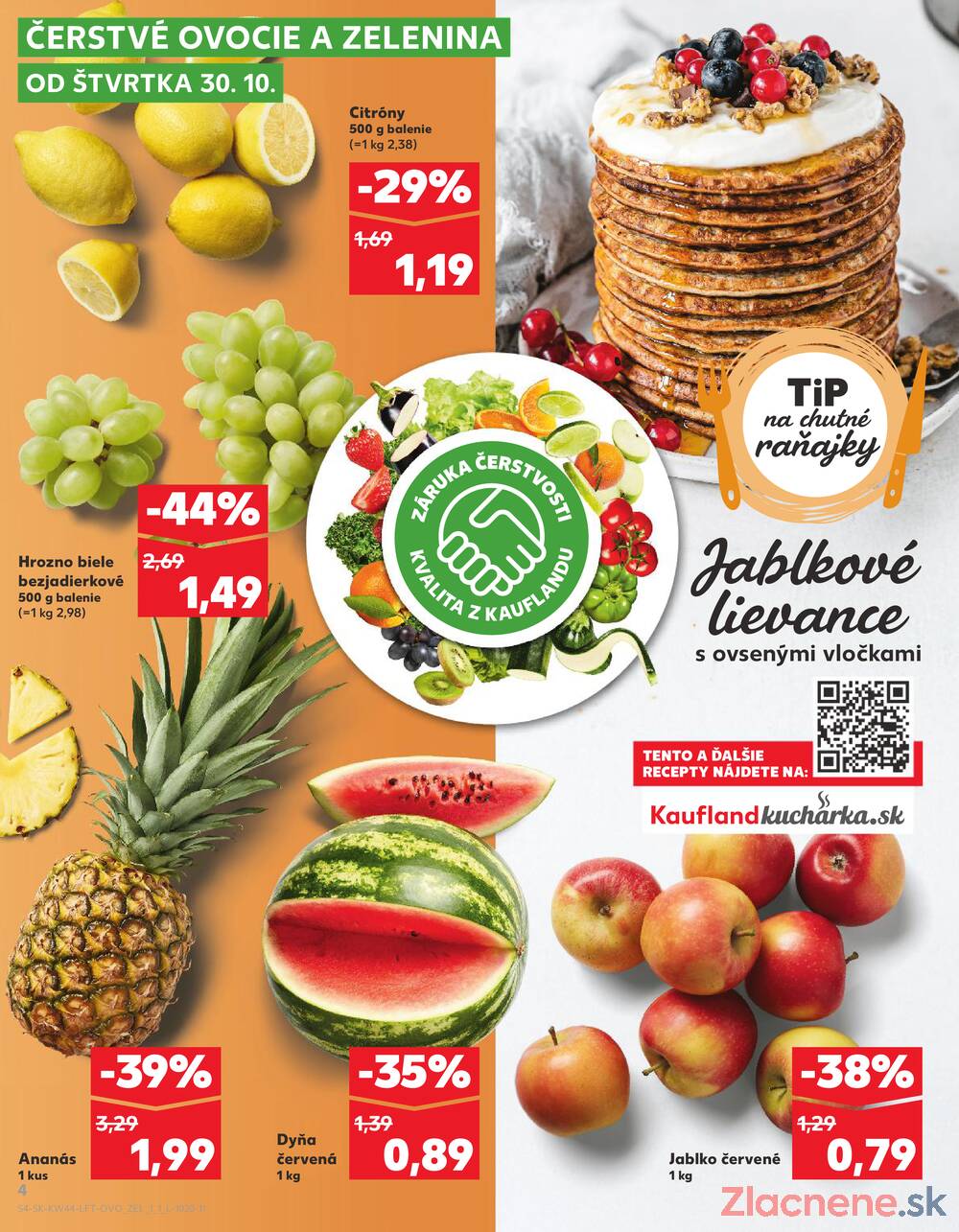 Leták Kaufland - Kaufland 30.10. - 5.11. - Kaufland Veľký Meder - strana 4
