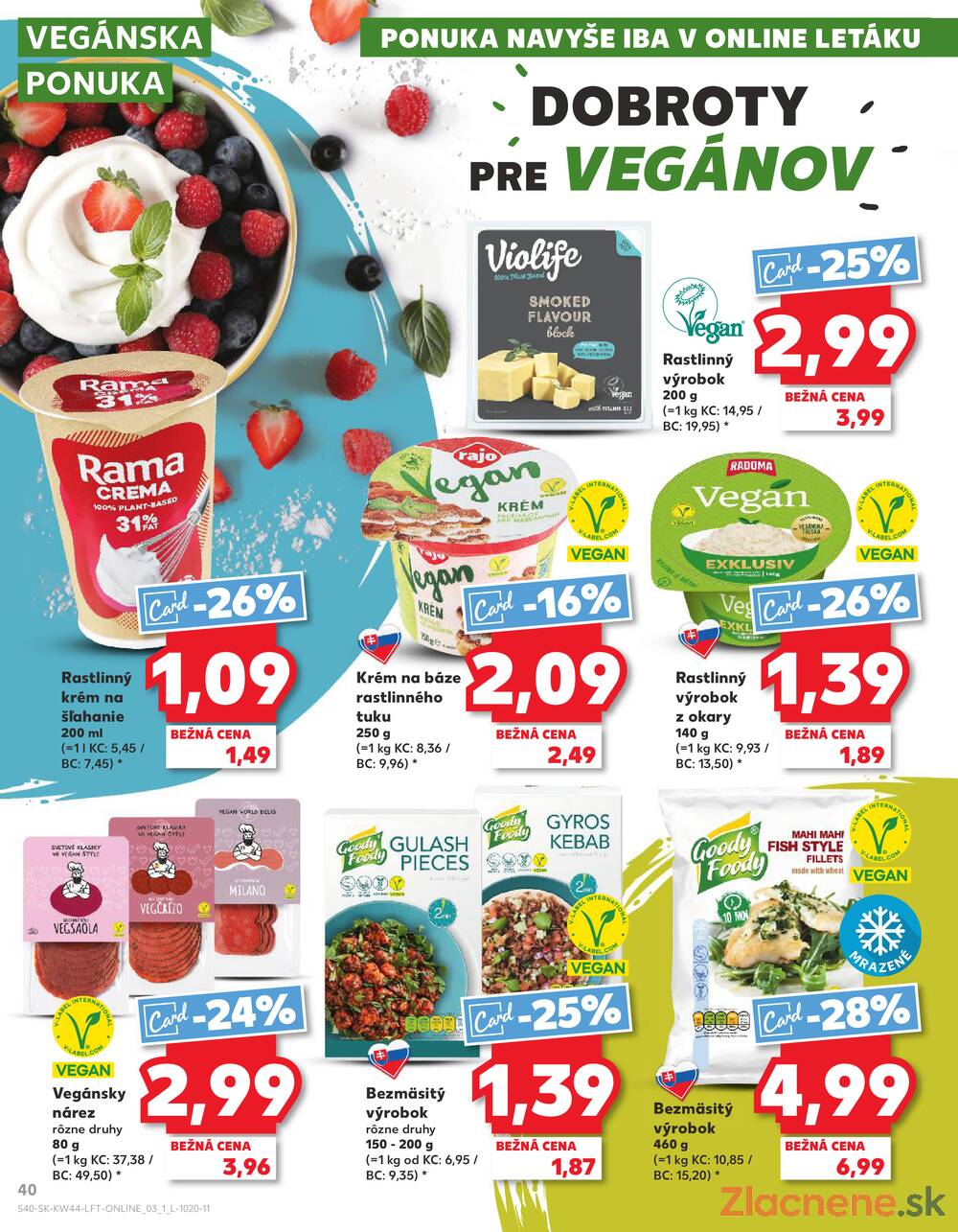 Leták Kaufland - Kaufland 30.10. - 5.11. - Kaufland Veľký Meder - strana 40