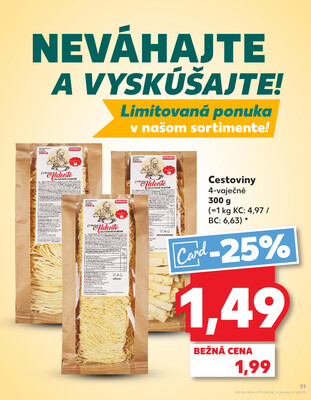 Kaufland 30.10. - 5.11. - Kaufland Piešťany