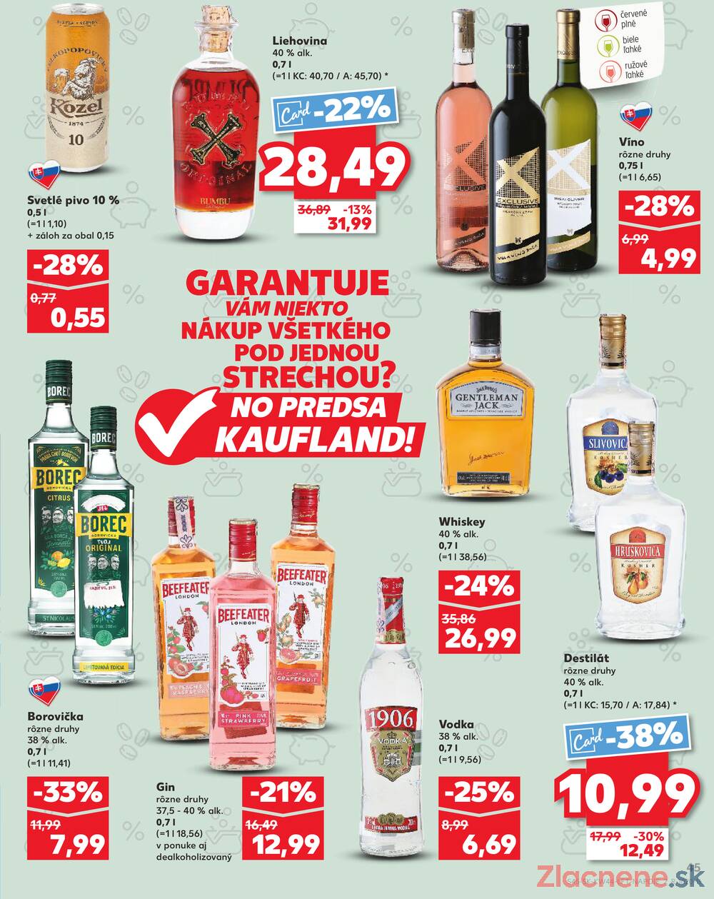 Leták Kaufland - Kaufland 30.10. - 5.11. - Kaufland Nové Mesto nad Váhom - strana 45 Leták Kaufland - Kaufland 30.10. - 5.11. - Kaufland Nové Mesto nad Váhom - strana 45