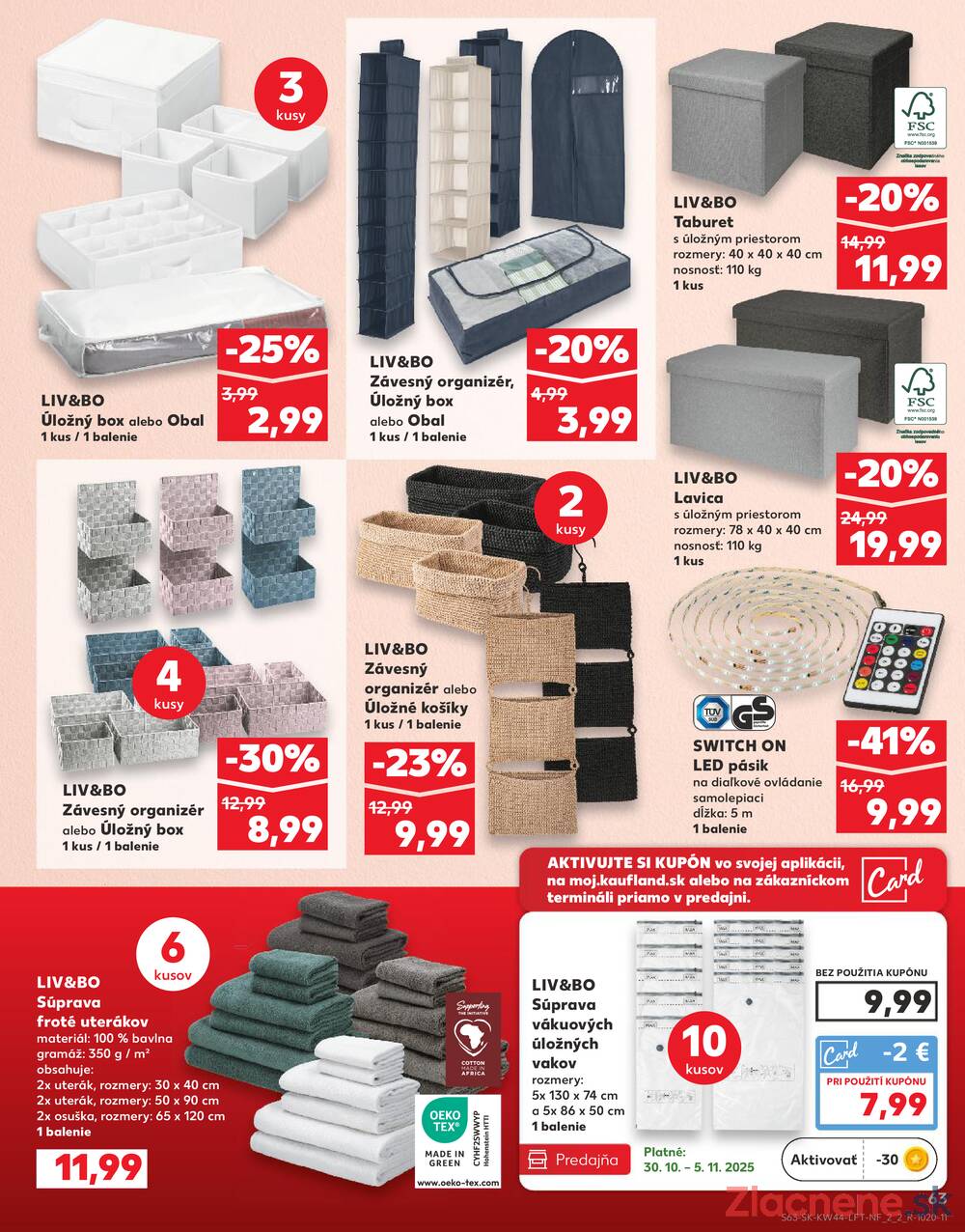 Leták Kaufland - Kaufland 30.10. - 5.11. - Kaufland Nové Mesto nad Váhom - strana 63 Leták Kaufland - Kaufland 30.10. - 5.11. - Kaufland Nové Mesto nad Váhom - strana 63