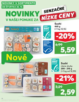 Kaufland 30.10. - 5.11. - Kaufland Nové Mesto nad Váhom
