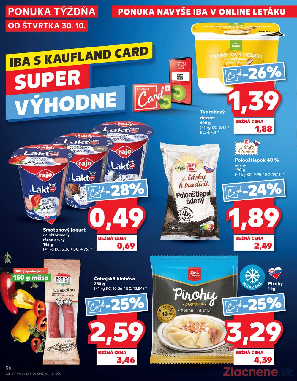 Leták Kaufland - Kaufland 30.10. - 5.11. - Kaufland Sereď - strana 36