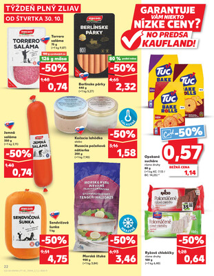Kaufland 30.10. - 5.11. - Kaufland Sereď