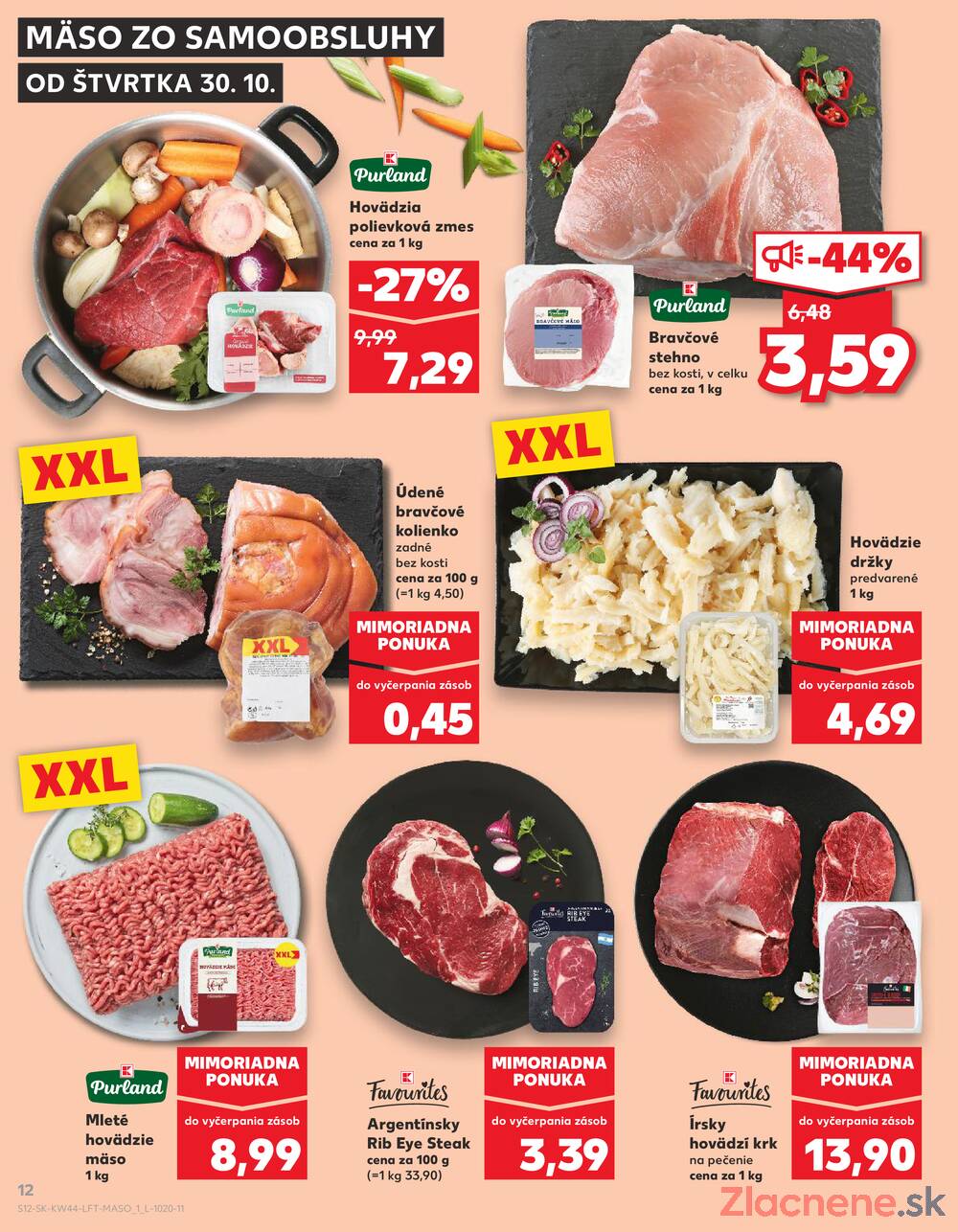 Leták Kaufland - Kaufland 30.10. - 5.11. - Kaufland Komárno - strana 12 Leták Kaufland - Kaufland 30.10. - 5.11. - Kaufland Komárno - strana 12