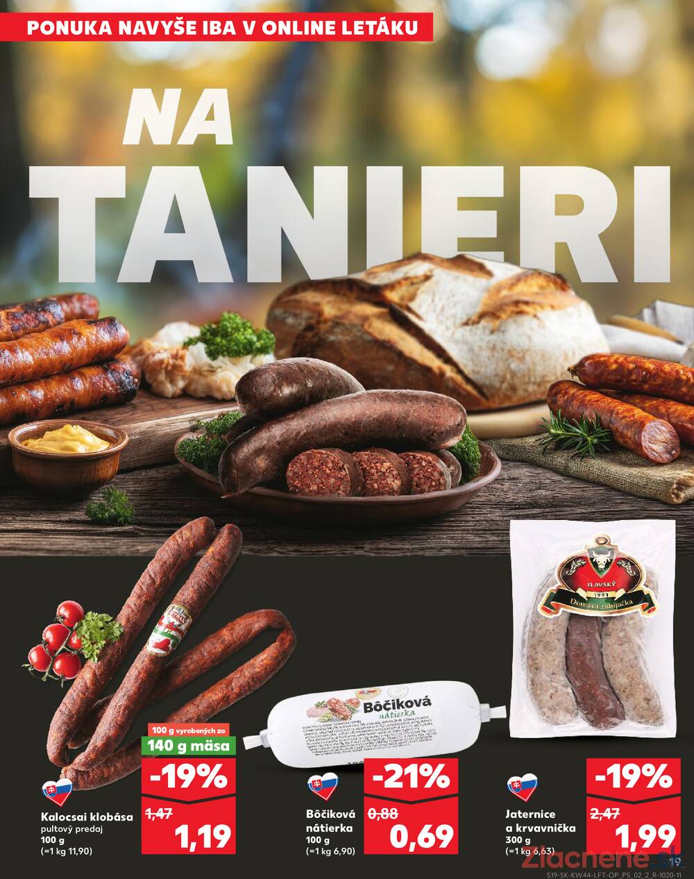 Leták Kaufland - Kaufland 30.10. - 5.11. - Kaufland Trnava - Nová ul. - strana 19
