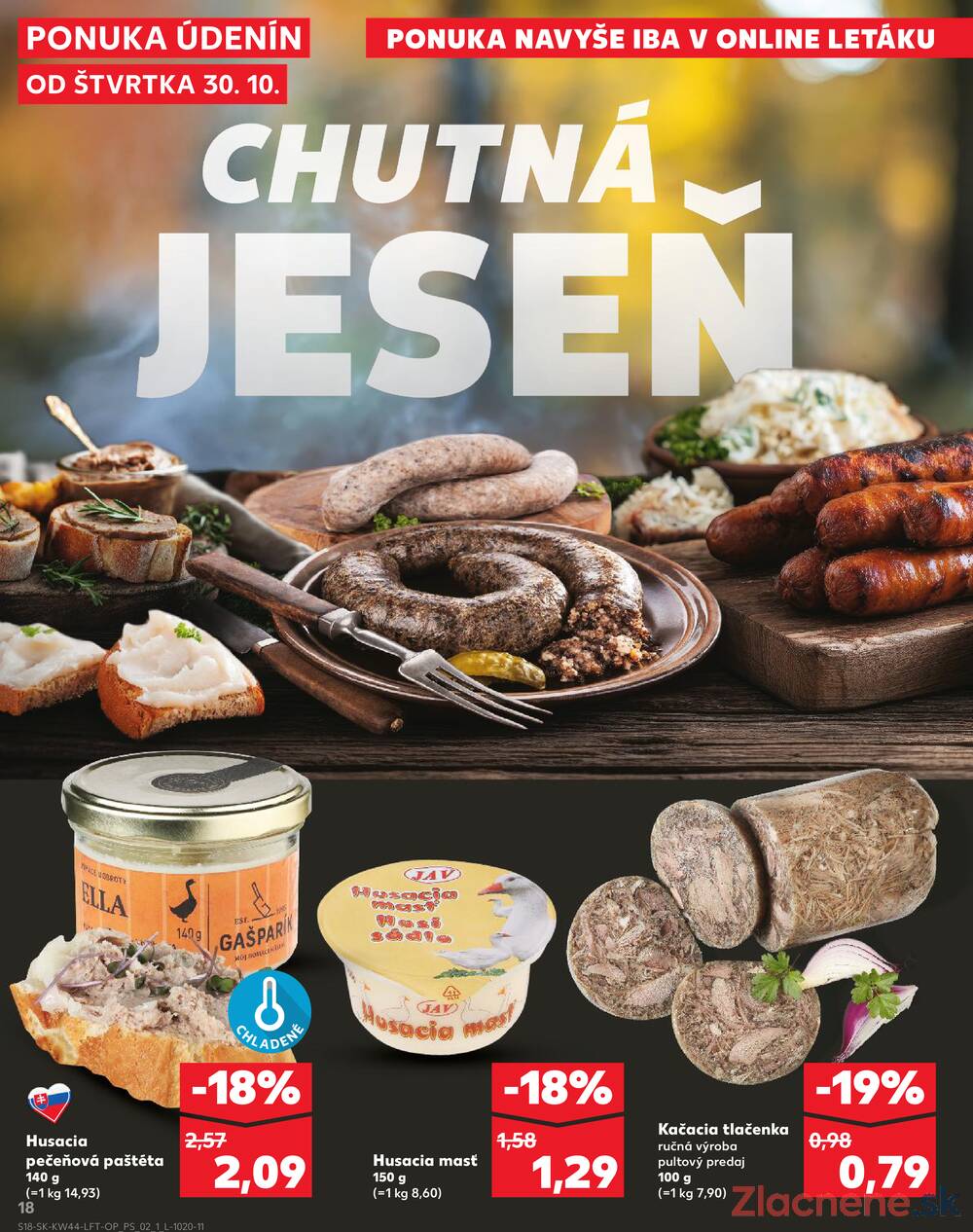 Leták Kaufland - Kaufland 30.10. - 5.11. - Kaufland Čadca - strana 18