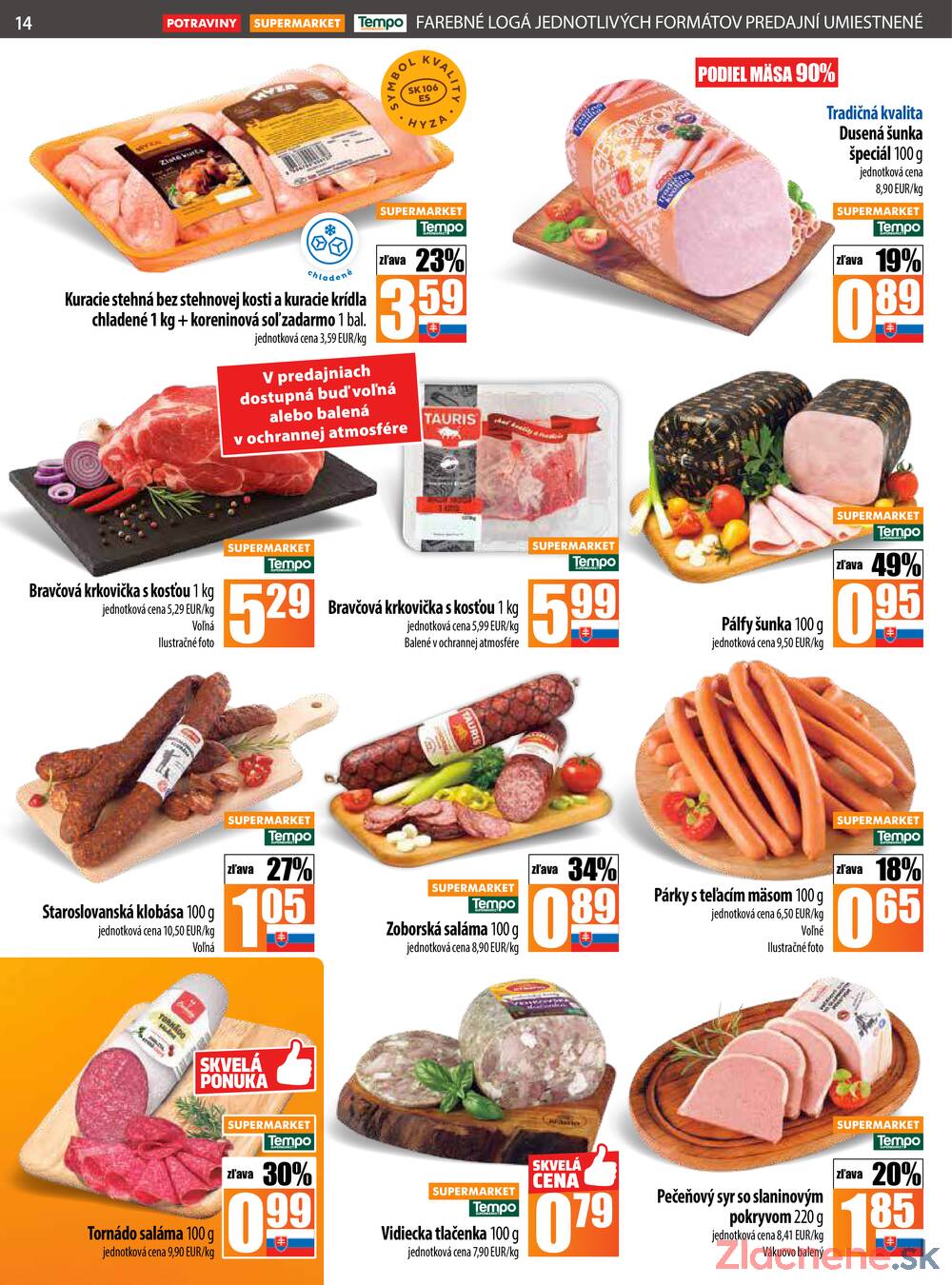 Leták COOP Jednota Slovensko
		  platný do 5.11.2025 - strana 14