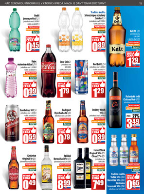 Leták COOP Jednota Slovensko
		  platný do 5.11.2025 - strana 11