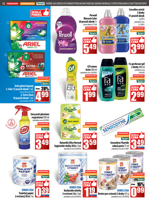 Leták COOP Jednota Slovensko
		  platný do 5.11.2025 - strana 12