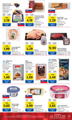 Tesco supermarkety od 5.11. do 11.11.2025