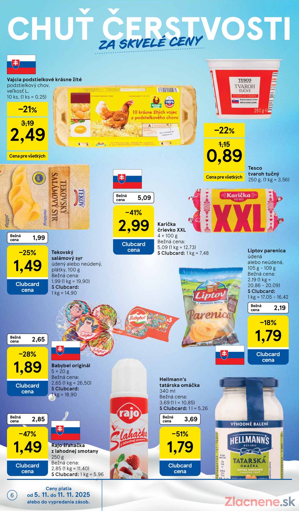 Leták Tesco
		  platný do 11.11.2025 - strana 6