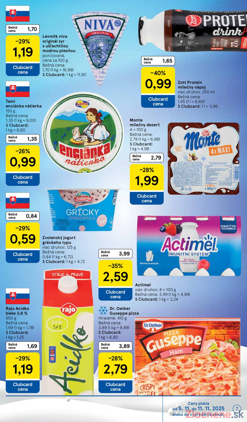 Leták Tesco
		  platný do 11.11.2025 - strana 7