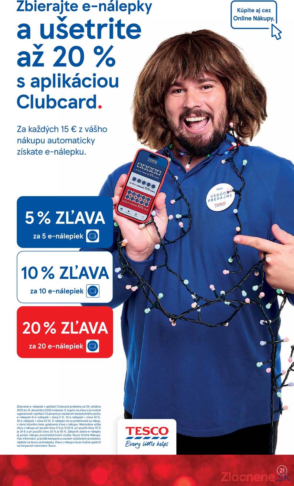 Leták Tesco
		  platný do 11.11.2025 - strana 21