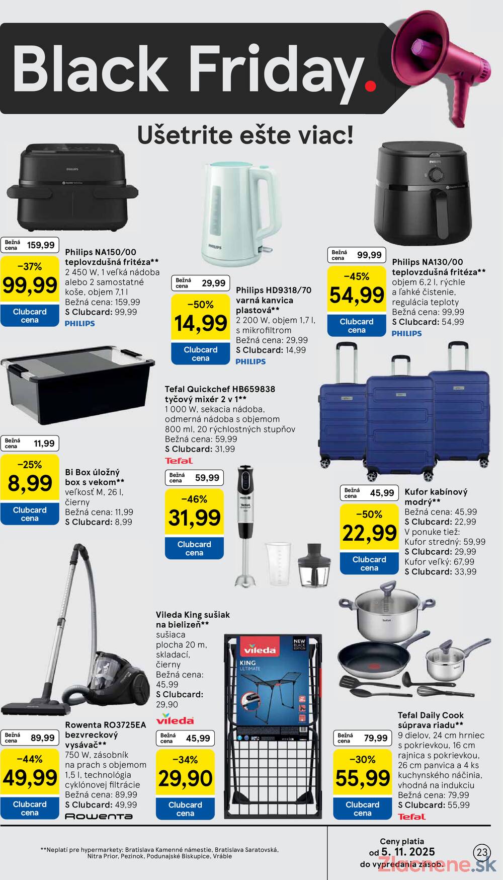 Leták Tesco
		  platný do 11.11.2025 - strana 23