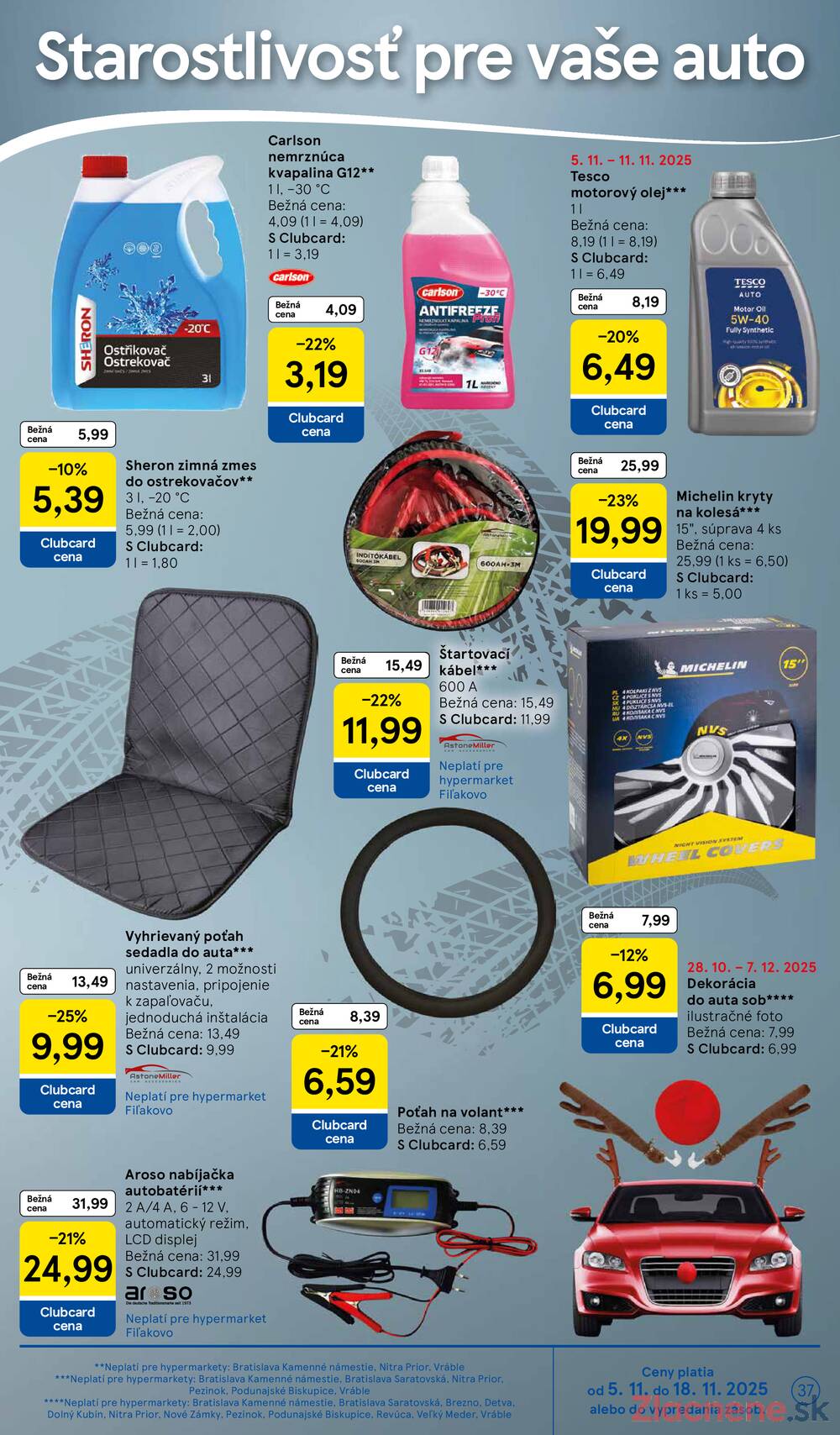 Leták Tesco
		  platný do 11.11.2025 - strana 37